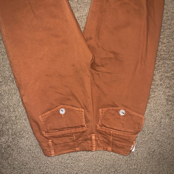 Free People Camel Wide Leg Pants - Picture 3 of 5